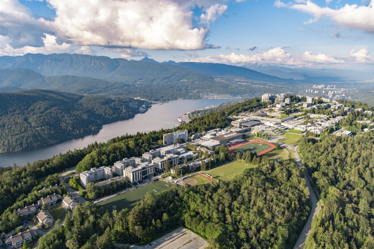 SFU Burnaby campus (photo by SFU.ca)